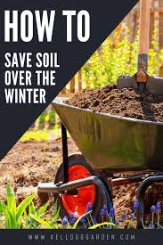 Potting Soil Over The Winter