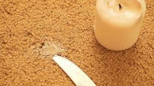 how to clean candle wax out of carpet