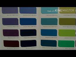 Dulux Velvet Touch Colour Charts