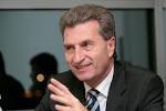 European Commissioner Guenther Oettinger