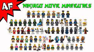 Lego Ninjago Movie Minifigures 2017 Complete Collection - YouTube