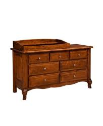 French Country 6 Drawer Dresser Amish