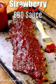 roasted strawberry bbq sauce low carb