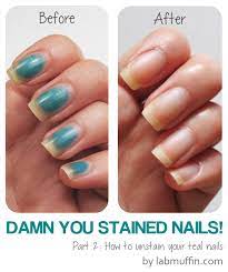you stained nails pt 2 how to