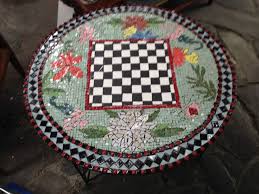 Garden Chess Table Matbord