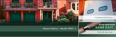 Wayne Dalton Garage Doors Model 9800