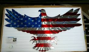 American Flag Wall Art Metal Art Decor