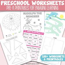 In this early reading worksheet, your child draws circles around the word under each picture and then guesses what the word might mean based on the picture. Preschool Worksheets Pre K Printables For Engaging Learning Itsybitsyfun Com