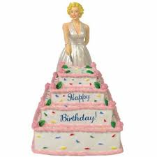 Marilyn monroe's best quotes on what would have been her 94th birthday. Marilyn Monroe Figurine In Silver Dress Cutting Happy Birthday Cake Walmart Com Walmart Com