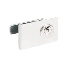 Glass Door Lock With Mounting Plate 31