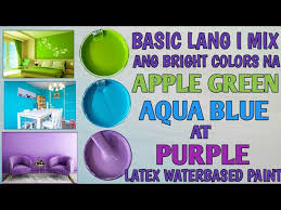 Mix Ang Kulay Purple Semi Gloss Latex