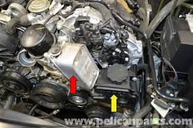 mercedes benz w204 oil cooler and seal