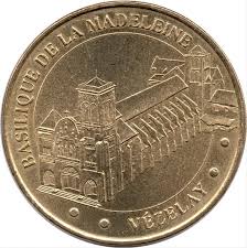 Monnaie de Paris Tourist Token - Vézelay (Basilique de la Madeleine) -  Francia – Numista