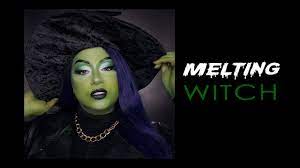 glam melting wicked witch sfx halloween