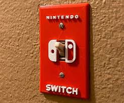 Nintendo Switch Light Switch Cover