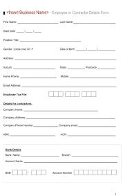 Employee Registration Form Template Html Css Free Download Legal