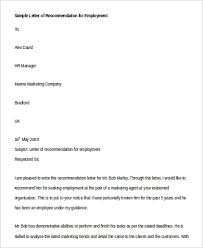 Sample Professional Letter Of Recommendation 9 Examples In Word Pdf
