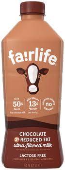 reduced fat ultra filtered milk