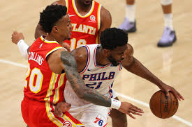 In every way imaginable as playoff dominance continues. Hawks Scuffle Defensively In 127 111 Loss To Sixers In Game 3 Peachtree Hoops