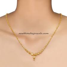 gold chains from tanishq south india