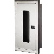 Elite series, bubble canopy series, and sonoma stainless steel. 10 Lb Semi Recessed Extinguisher Cabinet Stainless Steel Steel Fire Equipment