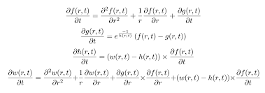 using implicit finite difference method