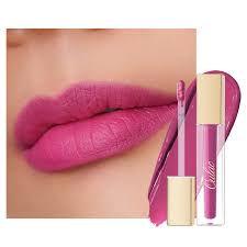 oulac matte liquid rose pink lipstick