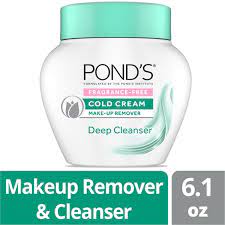 ponds cold cream make up remover