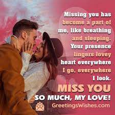 i miss you messages for love