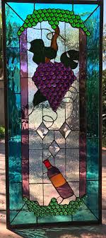 G Wine Stained Glass Window