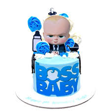 Cakes designed, baked & decorated to your taste and style. Boss Baby Cake 2