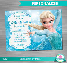 Frozen Party Invitation Print Yourself Frozen Birthday Invitation Diy Frozen Party Printable Invitation Frozen Elsa Invitation