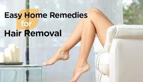 easy home remes for hair removal