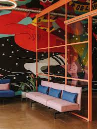 colourful office interiors that