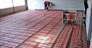 underfloor heating and cooling system