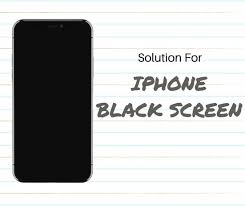 iphone black screen 5 easy steps