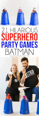 21 hilarious superhero party games kids