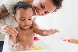Babies having a quick poo in the bath is actually quite common. How And When To Clean Everything In Your Baby S Nursery