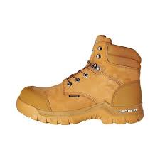 work boots soft toe wheat size