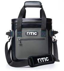 rtic outdoors soft pack blue grey 20