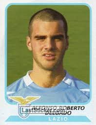 Alfonso Roberto Delgado (aggiornamenti Lazio). A47. Panini Calciatori 2003-2004 - a47