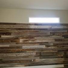 Install A Reclaimed Barnwood Accent Wall