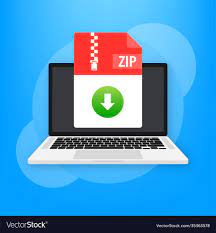 zip file icon for web background design