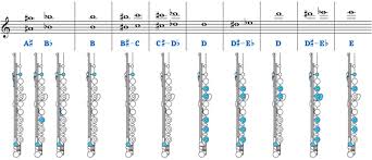 Flute Fingering Chart Toplayalong Com