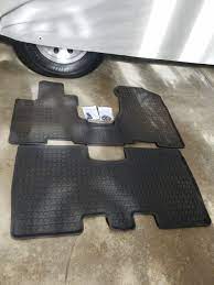 rear floor mats oem honda with hardware