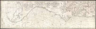Chart Of The Coast Of America From New York And