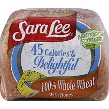 sara lee bread 100 whole wheat with