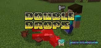 Now you should drop the data pack compressed file you have just downloaded into that folder. Double Drops Addons Mcpe Minecraft Pocket Edition Downloads