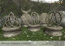 Sacred Garden Witch Garden Garden Statues