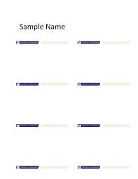 47 Free Name Tag Badge Templates Template Lab